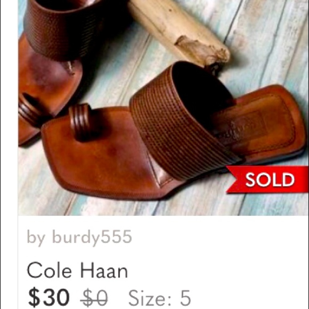 Looking for these Cole Hagan sandals size 5